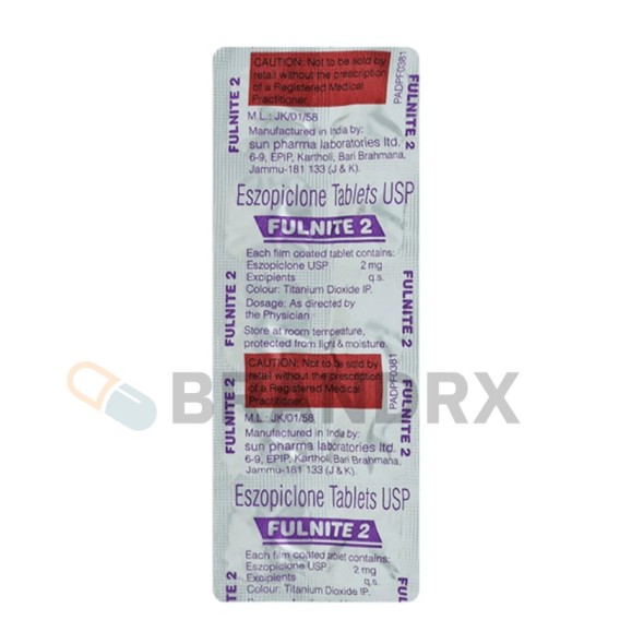 Fulnite 2 mg Sun Pharmaceuticals Industries