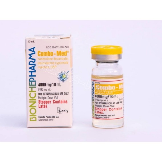 Combo-Med Bioniche Pharmacy (Test. Cypionate + Nandrolone Decanoate) 10ml (400mg/ml) Bioniche Pharmaceuticals